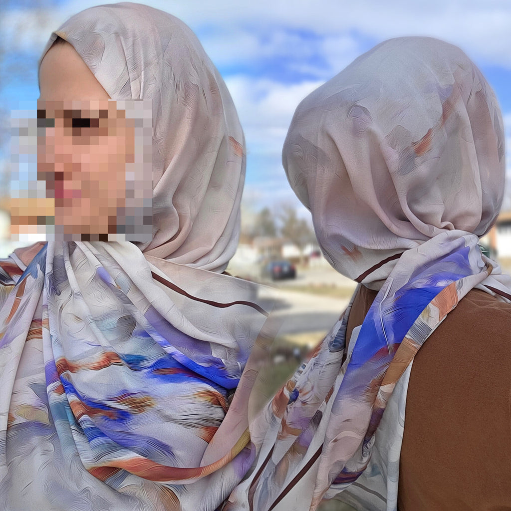 The Earth Canvas Crepe Shawl