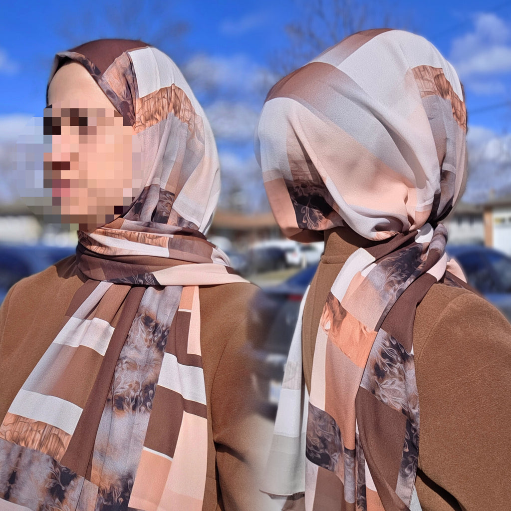 The Earth Canvas Crepe Shawl