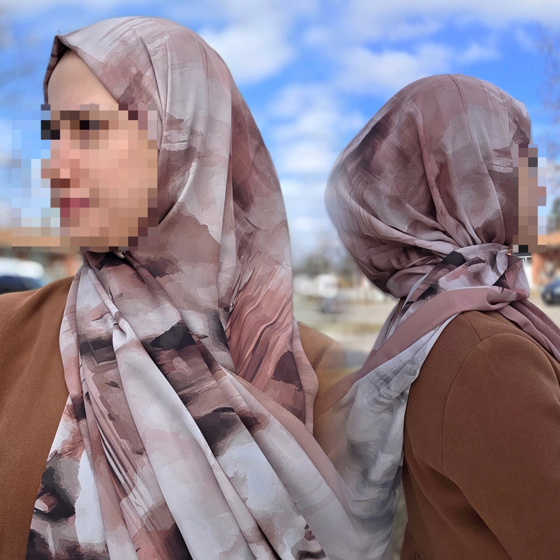 The Earth Canvas Crepe Shawl