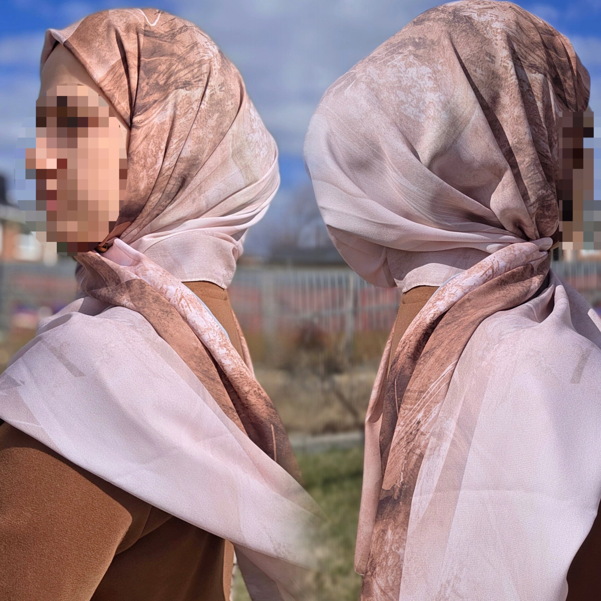 The Earth Canvas Crepe Shawl