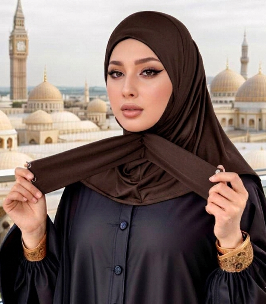 Instant Scarf with snap button